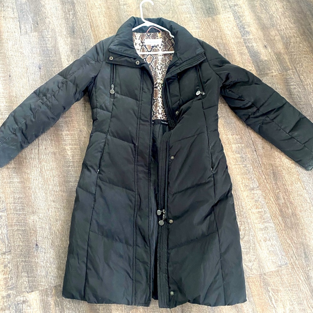 Calvin Klein down puffy jacket